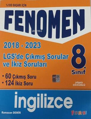 8. Sınıf LGS İngilizce Çıkmış ve İkiz Sorular 2018-2023 - Ramazan Demi