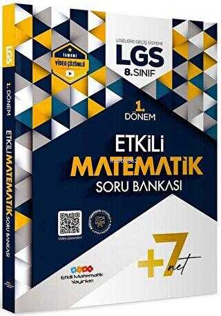 8. Sınıf LGS Matematik 1. Dönem Soru Bankası - Kolektif | Yeni ve İkin