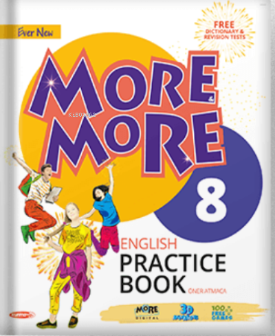 Kurmay ELT Yayınları More and More 8 English Practice Book Kurmay ELT 