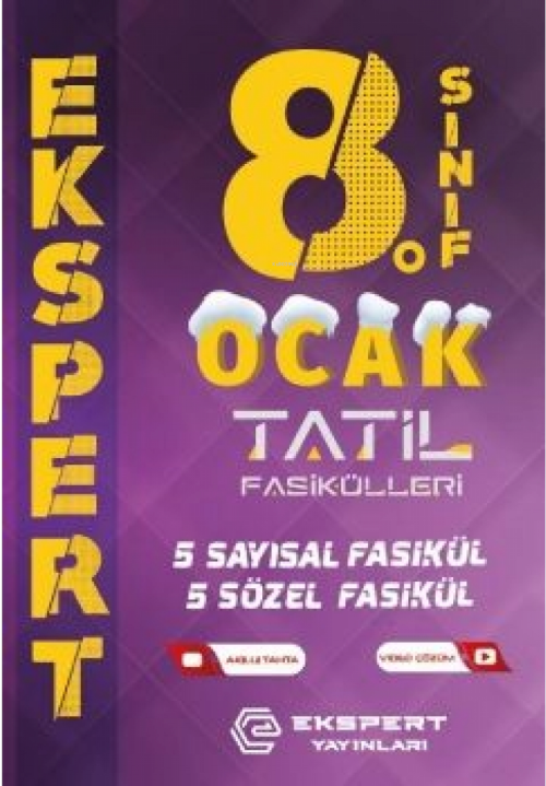 8.Sınıf Ocak Tatil Fasikülleri (5 Sayısal - 5 Sözel Fasikül) - Kolekti