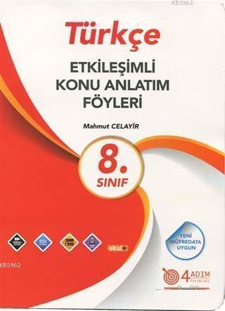 8. Sınıf Türkçe Etkileşimli Konu Anlatım Föyleri - Mahmut Celayir | Ye