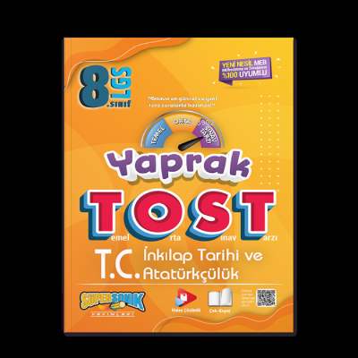 8. Sınıf Türkçe Yaprak Tost - Kolektif | Yeni ve İkinci El Ucuz Kitabı