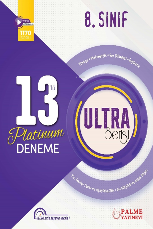 8.Sınıf Ultra 13’lü Platinum Deneme - Kolektif | Yeni ve İkinci El Ucu