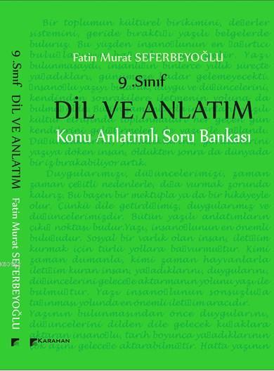 9. Sınıf Dil ve Anlatım Konu Anlatımlı Soru Bankası - | Yeni ve İkinci