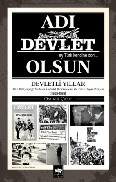 Adı Devlet Olsun - Osman Çakır | Yeni ve İkinci El Ucuz Kitabın Adresi