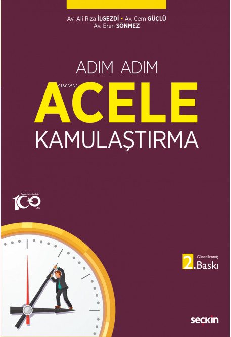 Adım Adım Acele Kamulaştırma - Ali Rıza Ilgezdi | Yeni ve İkinci El Uc