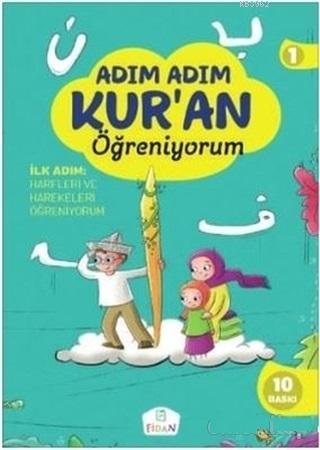 Adım Adım Kur'an Öğreniyorum Seti (3 Kitap + 1 Dvd) - Nevin Karataş | 