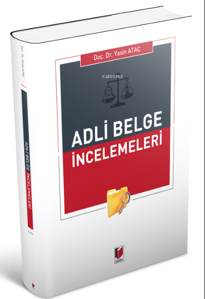 Adli Belge İncelemeleri - Yasin Ataç | Yeni ve İkinci El Ucuz Kitabın 