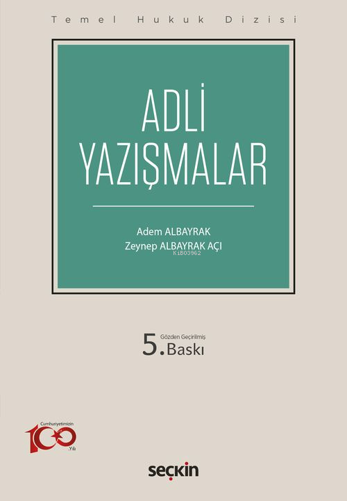 Adli Yazışmalar - Adem Albayrak | Yeni ve İkinci El Ucuz Kitabın Adres