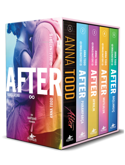 After Serisi Kutulu Özel Set (5 kitap) - Anna Todd | Yeni ve İkinci El