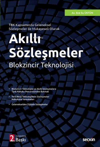 Akıllı Sözleşmeler - Ece Su Üstün | Yeni ve İkinci El Ucuz Kitabın Adr