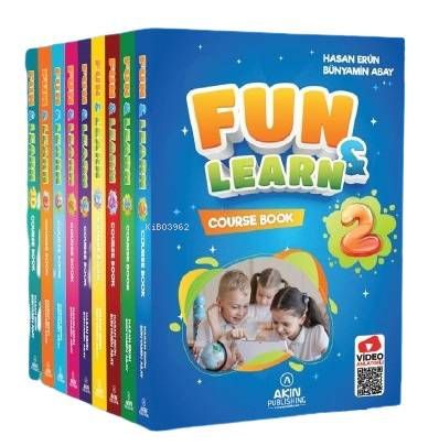 Akın Dil 2. Sınıf İngilizce Fun and Learn 3 lü Set Akın Publishing - K