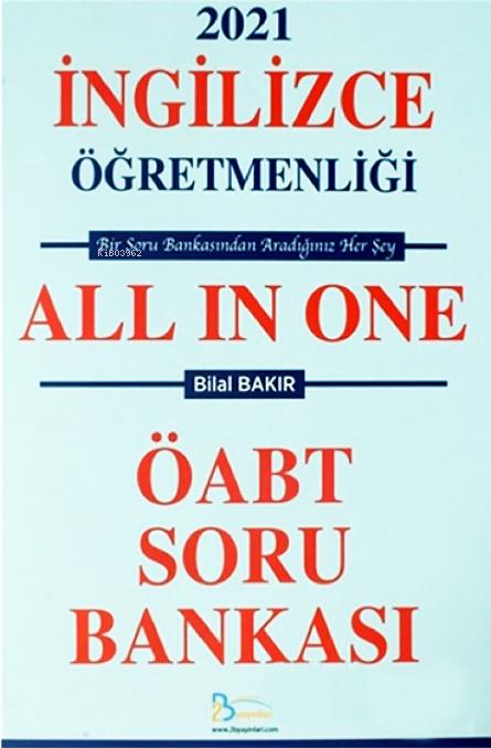 All İn One Öabt İngilizce Soru Bankası - Bilal Bakır | Yeni ve İkinci 