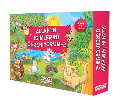 Allah'ın İsimlerini Öğreniyorum 2 (10 Kitap) - Nur Kutlu | Yeni ve İki