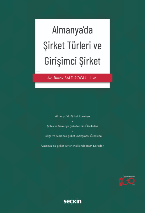 Almanya'da Şirket Türleri ve Girişimci Şirket - Burak Saldıroğlu | Yen