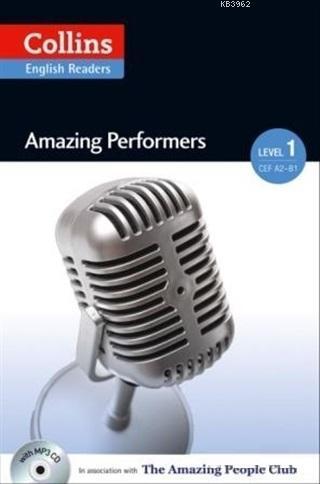 Amazing Performers +CD (A.People Readers 1) A2 - Silvia Tiberio | Yeni