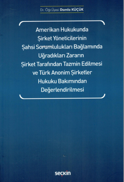 Amerikan Hukukunda Şirket Yöneticilerinin Şahsi Sorumlulukları;Bağlamı