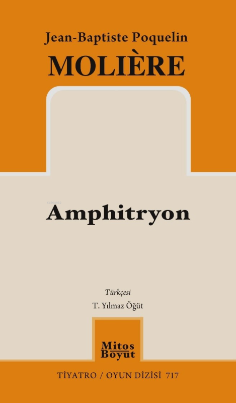 Amphitryon - Jean -Baptiste Poquelin Moliere | Yeni ve İkinci El Ucuz 