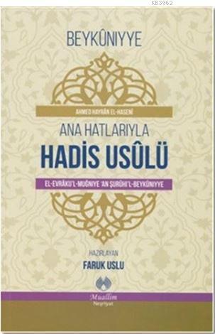 Ana Hatlarıyla Hadis Usulü - Ahmed el-Haseni | Yeni ve İkinci El Ucuz 