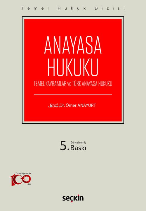 Anayasa Hukuku (THD) - Ömer Anayurt | Yeni ve İkinci El Ucuz Kitabın A