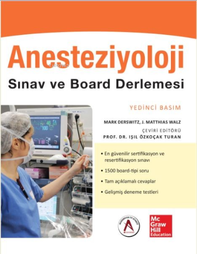 Anesteziyoloji Sınav ve Board Derlemesi - Mark Derswitz | Yeni ve İkin