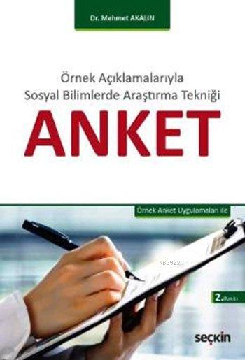 Anket; Örnek Anket Uygulamaları ile - Mehmet Akalın | Yeni ve İkinci E