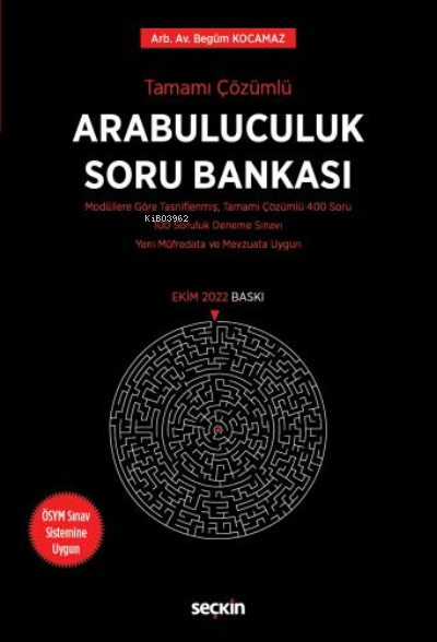 Arabuluculuk Soru Bankası - Begüm Kocamaz | Yeni ve İkinci El Ucuz Kit