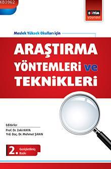 Araştırma Yöntemleri ve Teknikleri - Zeki Kaya | Yeni ve İkinci El Ucu