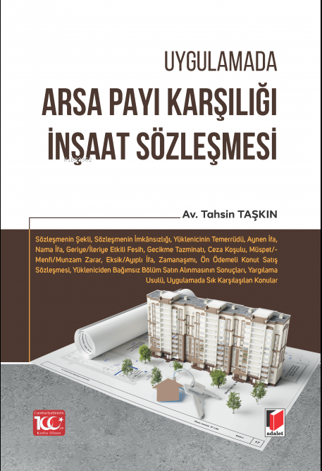 Arsa Payı Karşılığı İnşaat Sözleşmesi - Tahsin Taşkın | Yeni ve İkinci