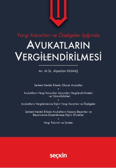 Avukatların Vergilendirilmesi - Alpaslan Kumaş | Yeni ve İkinci El Ucu