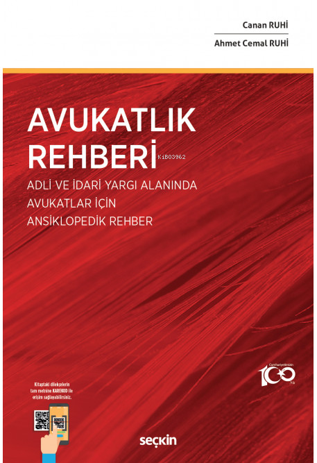 Avukatlık Rehberi - Ahmet Cemal Ruhi | Yeni ve İkinci El Ucuz Kitabın 