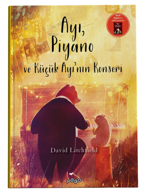 Ayı, Piyano ve Küçük Ayının Konseri (Ciltli) - David Litchfield | Yeni