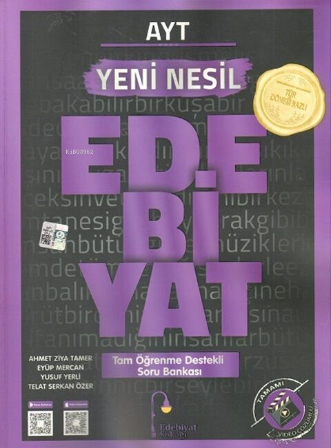 AYT Edebiyat Soru Bankası - Eyüp Mercan | Yeni ve İkinci El Ucuz Kitab