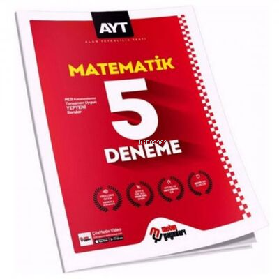 AYT Matematik 5'li Deneme - Kolektif | Yeni ve İkinci El Ucuz Kitabın 