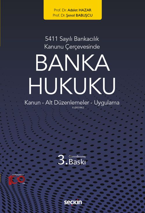 Banka Hukuku - Şenol Babuşcu | Yeni ve İkinci El Ucuz Kitabın Adresi