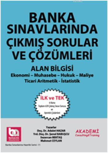 Banka Sınavlarında Çıkmış Sorular ve Çözümleri Alan Bilgisi - | Yeni v