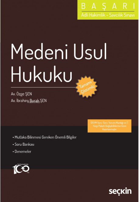 Başarı Medeni Usul Hukuku - Özge Şen | Yeni ve İkinci El Ucuz Kitabın 