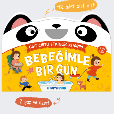 Bebeğimle Bir Gün - Cırt Cırtlı Etkinlik Kitabım (2+ Yaş) - Ayşenur K.