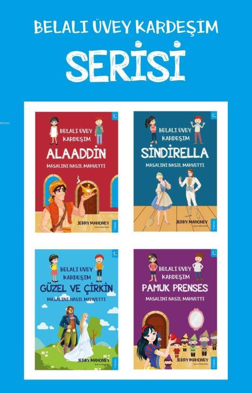 Belalı Üvey Kardeşim Serisi (4 Kitap) - Jerry Mahoney | Yeni ve İkinci