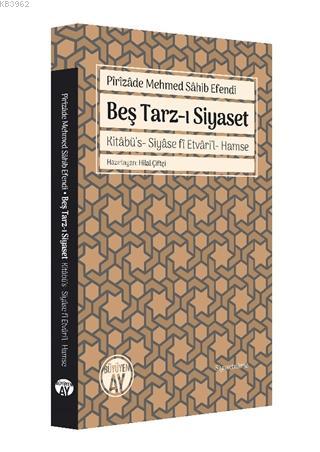 Beş Tarz-ı Siyaset - Pirizade Mehmed Sahib Efendi | Yeni ve İkinci El 