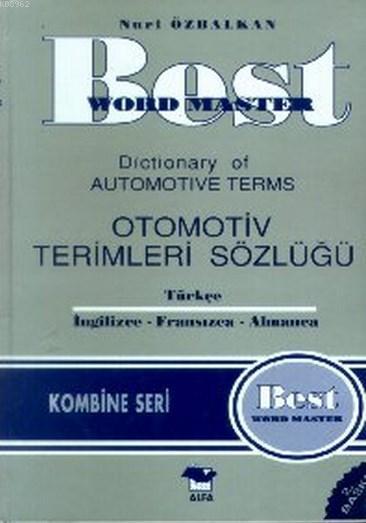 Best Word Master Dictionary of Automotive Terms Otomotiv Terimleri Söz