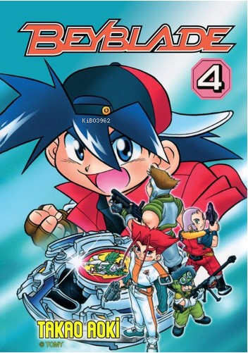 Beyblade Cilt 4 - Takao Aoki | Yeni ve İkinci El Ucuz Kitabın Adresi