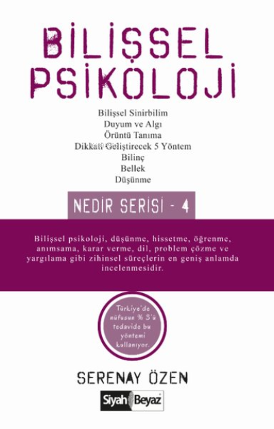 Bilişsel Psikoloji - Serenay Özen | Yeni ve İkinci El Ucuz Kitabın Adr