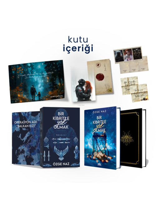 Bir Kibritle Yok Olmak (Ciltli-Özel Kutulu Set) - Özge Naz | Yeni ve İ