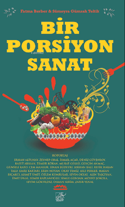 Bir Porsiyon Sanat - Fatma Berber | Yeni ve İkinci El Ucuz Kitabın Adr