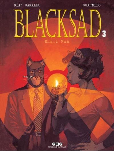 Blacksad 3.Cilt (Karton Kapak) – Kızıl Ruh - Juan Diaz Canales | Yeni 