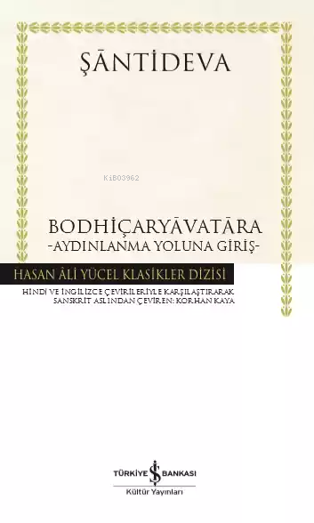 Bodhiçaryavatara - Aydınlanma Yoluna Giriş (Ciltli) - Şantideva | Yeni