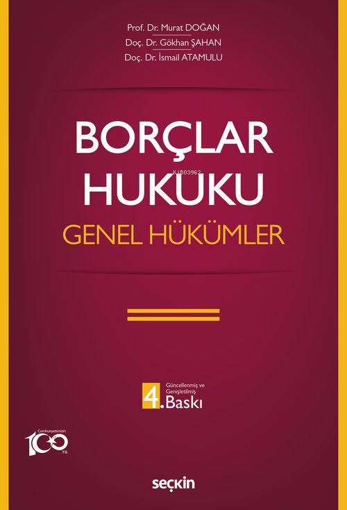 Borçlar Hukuku Genel Hükümler - Murat Doğan | Yeni ve İkinci El Ucuz K