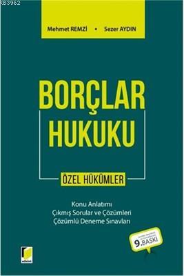 Borçlar Hukuku Özel Hükümler - Mehmet Remzi | Yeni ve İkinci El Ucuz K