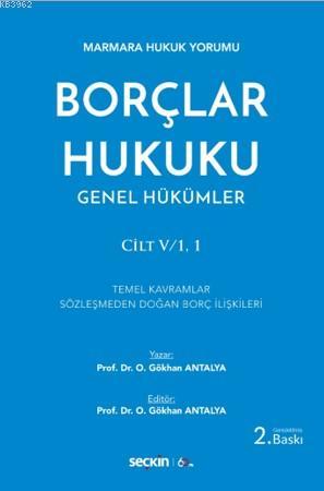 Borçlar Hukuku - Osman Gökhan Antalya | Yeni ve İkinci El Ucuz Kitabın